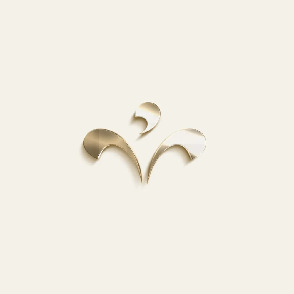 Símbolo da Singular, uma flor de lis dourada